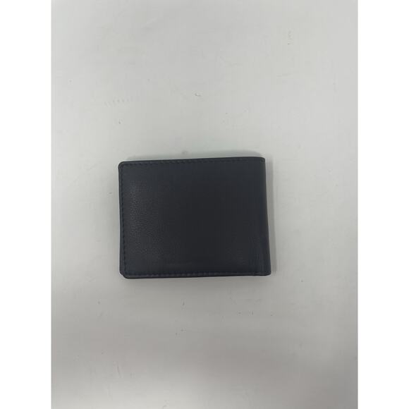 Louis Philippe Men's Brown Texture Leather Bifold Wallet - Picture 8 of 10